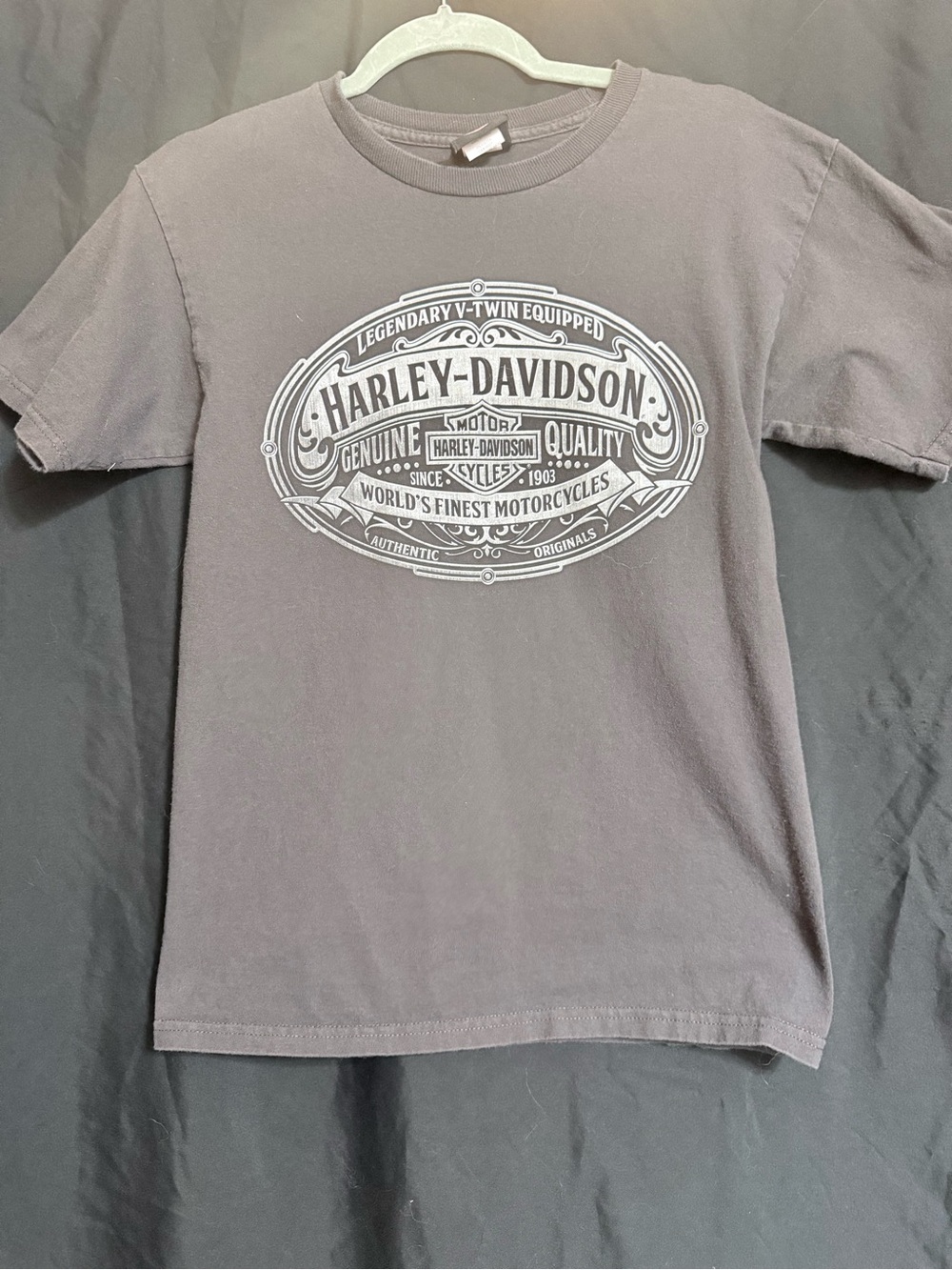 Harley-Davidson Women Black Graphic Logo T-Shirt - HD Maryville, TN Logo